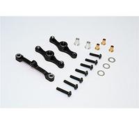 GPM Tamiya TT-01 / TT-01D Aluminum Steering Assembly With Bearings - 1 Set Black