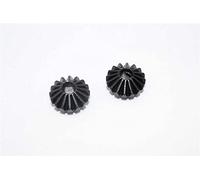 GPM Tamiya TT-02 & TT-02B Upgrade Parts Steel Large Bevel Gear - 2Pcs Black