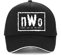 GPMZZMIX Baseball Cap Hiphop Sun Hat NWO World Order Wrestling Adult Black caps for Men Casual Pride Baseball Cap Men Unisex Adjustable Snapback Hats Gorro Gift