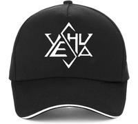 GPMZZMIX Baseball Cap Hiphop Sun Hat Star Tetrahedron of David Logo Baseball Cap caps Saves is Lord Yahweh yahusha Star hat Gift