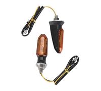 GPNPCFMFVK For ATV For Scooters Turn Signal Lights 1 Pair Universal Motorcycle Switch Customized Amber Rear Light Turn Signal Indicator Light(Yellow)