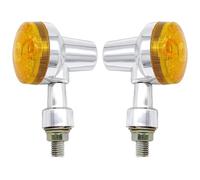 GPNPCFMFVK For Suz&uki GN125 For Cafe Racer Lamp 2 Pcs Super Bright Flasher Lights Accessories Motorcycle Turn Signal Light Indicator Lamp Turn Signal Indicator Light