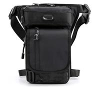 GPNPCFMFVK Motorcycle Tail Bag Motorcycle Saddle Bag Multifunction Drop Leg Oxford Saddlebag Outdoor Casual Waist Motorbike Tool Hanging Luggage Rack Side Pouch(Black)