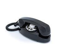 GPO Retro GPOAUDBK Audrey Bedside Push Button Telephone - Black [New ] Black