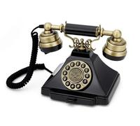 GPO Retro GPODUKE Duke Push Button Telephone - Black [New ]