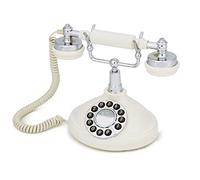 GPO Retro GPOOPLPBCR Opal Classic Desktop Push Button Telephone - Cream [New ]