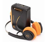 GPO Personal Cassette Player with Bluetooth - wireless Headphones included
