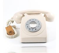 GPO Retro GPO746PBIVR 746 Desktop Push Button Telephone - Ivory [New ] Ivory