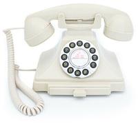GPO Retro GPOCARRPBIV Carrington Push Button Telephone - Ivory [New ] Ivory