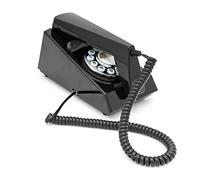 GPO GPOTRMB TRIM PHONE DESKTOP PUSH-BUTTON PHN BLK GPO Retro GPOTRMB Trim phone Desktop or Wall Mountable - Black [MISC ACCESSORY] Black USA import