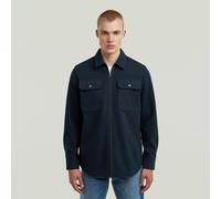 GPO Zip Overshirt - Dark blue - Men XL