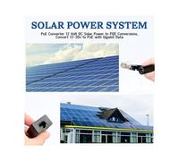 GPOE-48V10W PoE Converter Gigabit 12-24V to 48V Output Splitter for 802.3af or 48V Devices and Solar to PoE Conversion