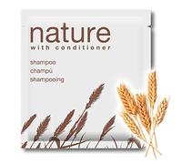 GPQ - Hotel Shampoo and Conditioner Nature Line | Amenities & Toiletries | 400 Sachets x 8 g. Travel Size | Paraben Free w/Essential Oils | Miniatures for AirBnB, B&B, Holiday Let, Guest House