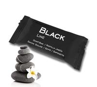 GPQ - Hotel Soap Mini Bars Pack Black Line 8 g. | 500 U. | Travel Size Toiletries, Hotel Amenities | Miniatures for Hotel, B&B, Holiday Let, Inn, Guest House | Made in Spain