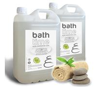 GPQ Hotel Toiletries | Bath Time 2in1 | 2 x 5 Litre Jerrycans | Shower Gel & Shampoo with Conditioner | 91% Natural Origin | Paraben Free | Refill Dispenser | For Hotels, B&B & Holiday Lets