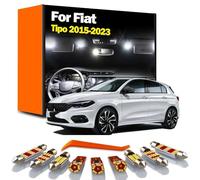 GPQAEVK 11Pcs LED Interior Dome Map Reading Light Kit, For Fiat Tipo 2015 2016 2017 2018 2019 2020 2021 2022 2023 Vanity Mirror Bulb
