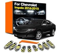 GPQAEVK 8Pcs LED Interior Trunk Glove Box Light Vanity Mirror Lamp Kit, For Impala 2014 2015 2016 2017 2018 2019