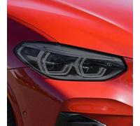 GPQAEVK Car Headlight Protective Film Headlamp For BMW X5 Restoration Transparent Black TPU Sticker Accessories