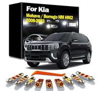 GPQAEVK LED Interior Reading Map Dome Light Kit, For Kia Mohave For Kia Borrego HM HM2 2008-2019 2020 2021 2022 2023 Car LED Bulbs