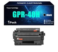 GPR-40H 3482B005 Toner Cartridge Compatible for Canon LBP3580 LBP3560 Printer with Chip Ultra High Print Page Count 12500 Pages Black Easy Installation,BK-1 piece