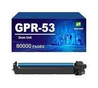 GPR-53 Drum Unit Compatible For Canon GPR53 GPR 53 Works With C3520 3525 C3530 C3320 C3325 C3330 DXC3720 C3725 C3730 C3020 C3025 C3120 C3125 C3835 C3830 C3826 Printer, GPR53-1pack