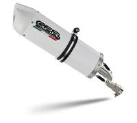 Gpr Exclusive Albus Ceramic Fantic Motor Xmf 125 25-26 Not Homologated Slip On Muffler Silver Not homologated