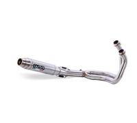 Gpr Exclusive Deeptone Inox Yamaha Mt-07 17-20 Not Homologated Full Line System Silver Not homologated