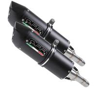 Gpr Exclusive Furore Double Kfx 700 04-11 Homologated Full Line System Black Homologated