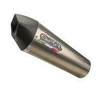 Gpr Exclusive Gpe Anniversary Titanium S 1000 Xr 18-19 Euro 4 Not Homologated Slip On Muffler