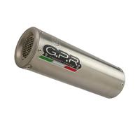 Gpr Exclusive M3 Inox S 1000 Xr 18-19 Euro 4 Homologated Slip On Muffler Silver Homologated