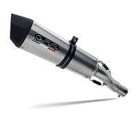 Gpr Exclusive New Grand Prix Evo Titanium Kawasaki Z 900 17-19 Homologated Slip On Muffler Silver Homologated