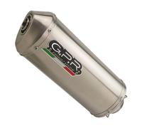 Gpr Exclusive Satinox Cbf 125 Ie 04-14 Cat Homologated Full Line System Grey Homologated