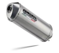 Gpr Exclusive Satinox Cf Moto 700 Mt 23-24 Not Homologated Slip On Muffler Silver Not homologated
