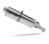 Gpr Exclusive Trioval Suzuki V-strom Dl800 De/se 25-26 Homologated Slip On Muffler Silver Homologated