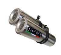 GPR Exhaust Aprilia Shiver 900 2017-2020 Pair Slip-On M3 Inox with DB Killers