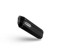 GPR Exhaust Compatible with Triumph Tiger 900 GT/Pro/Rally 2024-2025, Hyper Sonic Black Titanium, Homologated legal Slip-On Exhaust including Removable DB Killer and Link Pipe