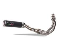 GPR Exhaust Compatible with Triumph Trident 660 2021-2024, M3 Black Titanium, Racing Full System Exhaust, including Removable DB Killer