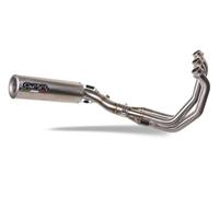 GPR Exhaust Compatible with Triumph Trident 660 2021-2024, M3 Inox, Racing Full System Exhaust, including Removable DB Killer