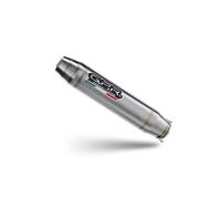 GPR Exhaust Compatible with Voge Brivido R125 2025-2026, Deeptone Inox, Racing Full System Exhaust, including Removable DB Killer