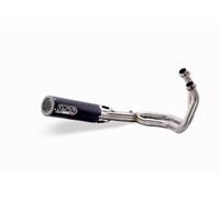 Gpr Exhaust Systems M3 Black Titanium Yamaha Mt-07 2021-2024 E5 Round Not Homologated Full Line System Silver Not Homologated