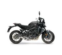 GPR Exhaust Compatible with Yamaha MT-09 2021-2024, Deeptone Inox, Racing Full System Exhaust, including Removable DB Killer