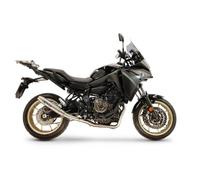 GPR Exhaust Compatible with Yamaha Tracer 700 2020-2021, Deeptone Inox, Racing Full System Exhaust