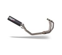 GPR Exhaust Compatible with Yamaha Tracer 900 GT 2018-2020, M3 Black Titanium, Homologated Full System Exhaust including Removable DB Killer and Catalyst