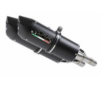 GPR Exhaust Ducati 996 S- 1998-2001 Homol Silencer with Mid Manifold Furore Nero