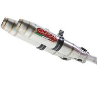 GPR Exhaust Ducati Monster 1100 EVO 2011-2013 Pair Homol Slip-On Deeptone Inox