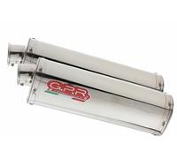 GPR Exhaust Ducati ST2 1997-2003 Pair Homolog Slip-On Trioval