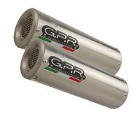 GPR Exhaust Honda RC51 SP2 RVT1000R 2002-2006 Dual Slip-On M3 Inox Low Level