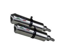 GPR Exhaust Honda VTR 1000 SP-1 2000-2001 Pair Homolog Slip-On SatInox