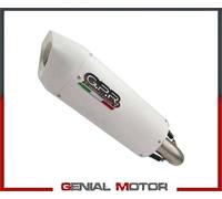 Gpr Exhaust Systems Albus Evo4 Royal Enfield Himalayan 410 21-22 Ref:e5.roy.9.cat.albe5 Homologated Oval Muffler White Homologated