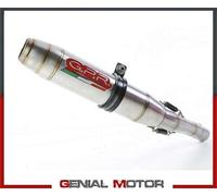 Gpr Exhaust Systems Deeptone Inox Royal Enfield Classic/bullet Efi 500 17-20 Euro 4 Cat Homologated Muffler Silver Homologated